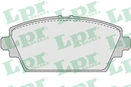 LPR 05P940 Колодки торм. дисковые