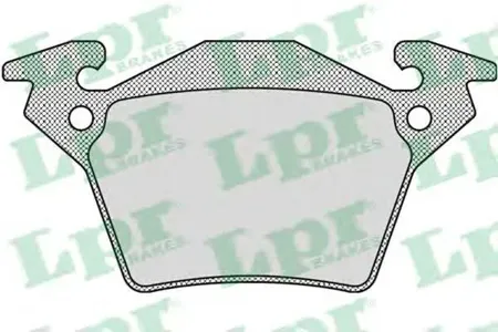 LPR 05P948 Колодки торм.