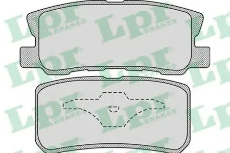 LPR 05P954 Колодки торм.