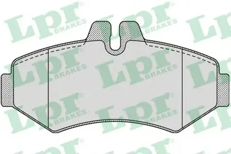 LPR 05P956 Колодки торм.задние