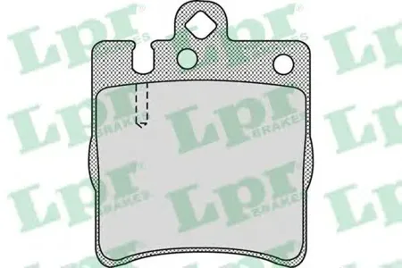 LPR 05P957 Колодки торм.задние W210, W203 2.0-3.0TD 96-02