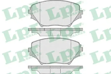 LPR 05P958 Колодки торм. дисковые