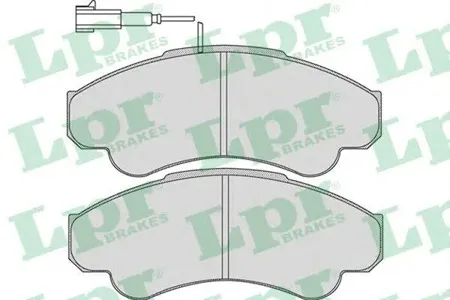 LPR 05P967 Колодки торм. дисковые