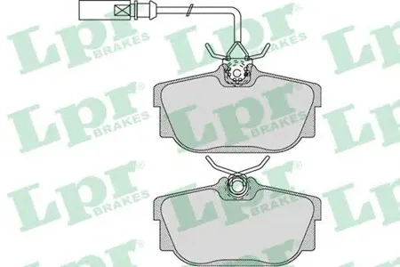 LPR 05P974 Колодки торм. дисковые