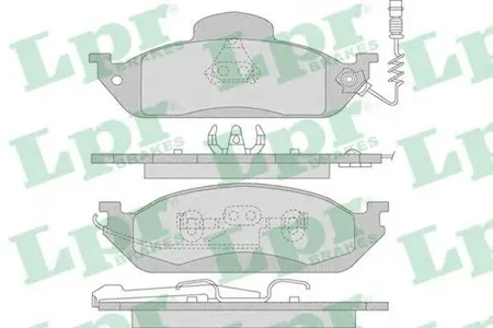 LPR 05P983 Колодки торм.передние Mercedes W163 98->