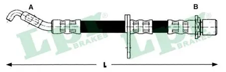 LPR 6T47437 Шланг тормозной