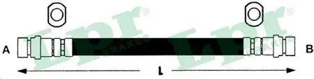 LPR 6T47828 Шланг тормозной