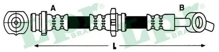LPR 6T47928 Шланг тормозной