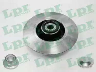 LPR R1005PCA Диск торм.зад.[240x8] 4 отв.[c подш.,с кольцом ABS]