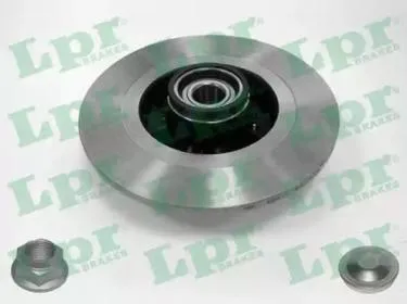 LPR R1031PCA Диск торм зад274x11 4 отв с подшступ ASB