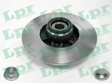 LPR R1033PCA Диск тормозной (с подшипником)