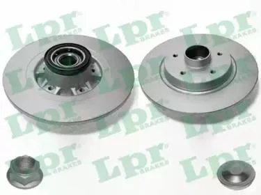 LPR R1070PCA Диск торм.задний с подш.ступ. (ASB) [274x11] 5 отв.