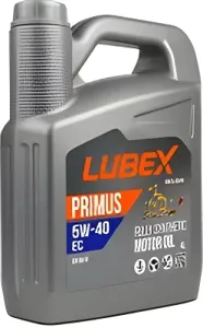 LUBEX L03413120404 Масло моторное PRIMUS EC 5W40 4л