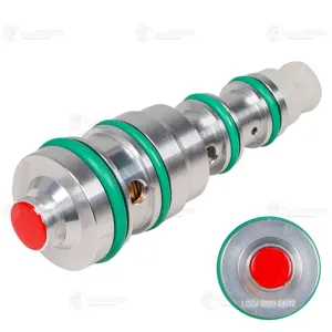 LUZAR LCCV0503 Клапан кондиционера Chevrolet Lacetti 04- (тип Delphi красный)