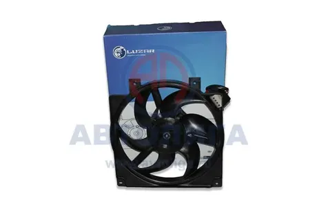 LUZAR LFK0118 Вентилятор охлаждения с кожухом c резисторомВАЗ 1117-1119KALINA 04- 1.41.6