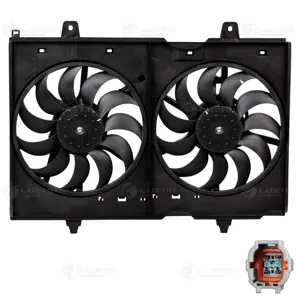 LUZAR LFK141G4 Вентилятор охл. с кожухом
