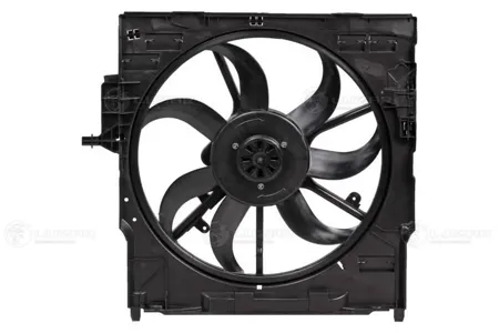 LUZAR LFK26193 Вентилятор охлаждения BMW X5 (E70) (07-)X6 (E71) (08-) (с кожухом) (600W)
