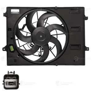 LUZAR LFK3022 вентилятор охл. с кожухом Geely Coolray 1.5T 18>
