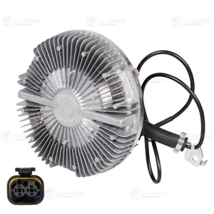 LUZAR LMC1202 Муфта вязкостная MAN TGA (02-)TGS (07-)TGX (07-) (электронное управление, 2-х контактный разъем, без крыльчатки) d 247мм.