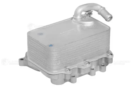 LUZAR LOC1839 Масляный радиатор в сборе с фланцем VW TOUREG II (10-) Audi A6 (11-) 3.0D