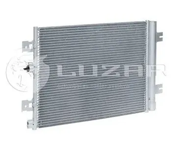 LUZAR LRAC0961 Радиатор кондиционера с ресивером Lada Largus 12>, Renault Logan 08>