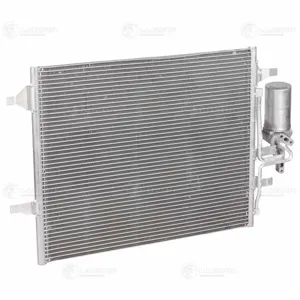 LUZAR LRAC1060 Радиатор кондиц. (с ресивером)