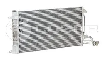 LUZAR LRAC1853 Радиатор кондиционера VW Polo 09>, Skoda Fabia II Rapid 07>