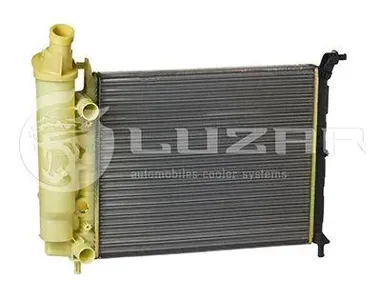 LUZAR LRC1609 Радиатор охлаждения двигателя для ам Fiat Albea (02-) (LRc 1609)