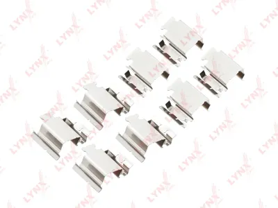 LYNX BC8218 Ремкомплект тормозных колодок передн.+задн. Fiat Stilo 1.21.41.61.81.9 01>