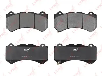 LYNX BD4208 Колодки торм.передние