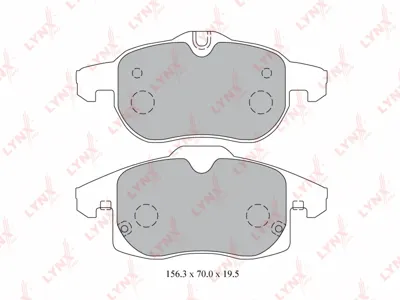 LYNX BD5923 Колодки торм.передние Opel Vectra C all 02-09