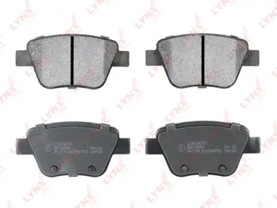 LYNX BD8049 колодки диасковые задн. Audi A3, VW Golf , Skoda Superb 1.2-3.2 08>