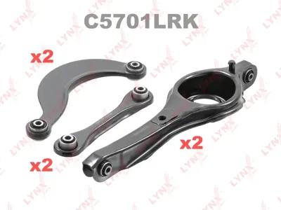LYNX C5701LRK Комплект рычагов    задней подвески Ford Focus III, Mazda 3 all 98>