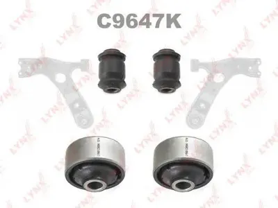 LYNX C9647K к-кт сайлентблоков пер.ниж.рычагов Toyota Rav4 all 05-13