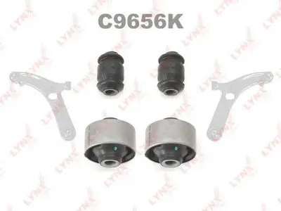 LYNX C9656K к-кт сайлентблоков передних рычагов Hyundai Solaris, KIA Rio 11>