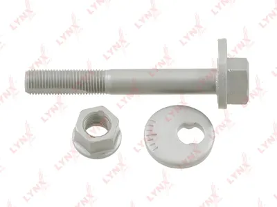 LYNX FS1207 Болт подвески эксцентриковый (комплект с гайкой шайбой) Chevrolet Captiva 2.4 06-11 Opel Antara 06