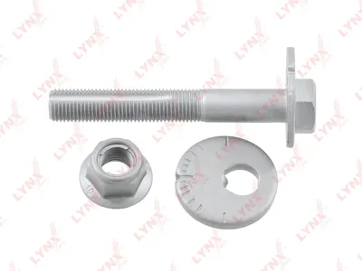 LYNX FS1247 Болт подвески эксцентриковый (комплект с эксцентриковой шайбой и гайкой)