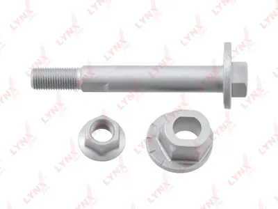 LYNX FS1257 Болт подвески эксцентриковый (комплект с эксцентриковой шайбой и гайкой)