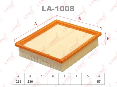 LYNX LA1008 Воздушный фильтр