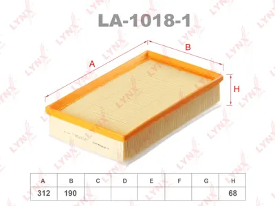 LYNX LA10181 Воздушный фильтр