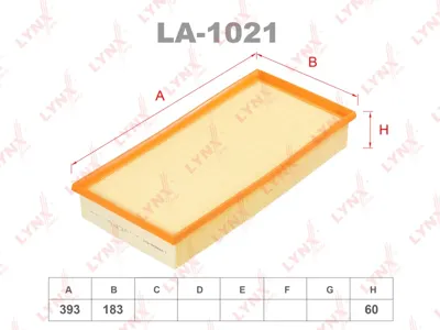 LYNX LA1021 Воздушный фильтр