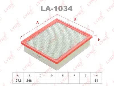 LYNX LA1034 Воздушный фильтр