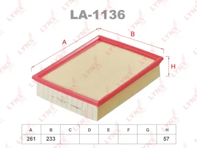 LYNX LA1136 Воздушный фильтр