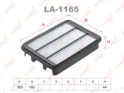 LYNX LA1165 Воздушный фильтр