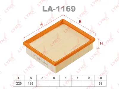LYNX LA1169 Воздушный фильтр