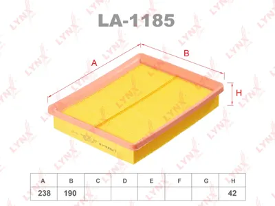 LYNX LA1185 Воздушный фильтр