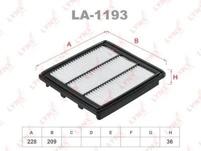 LYNX LA1193 Воздушный фильтр