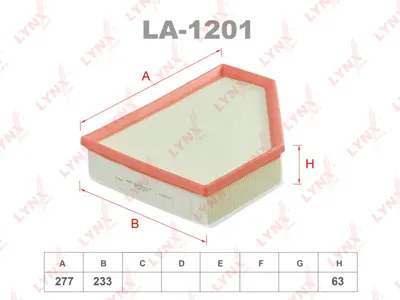 LYNX LA1201 Воздушный фильтр