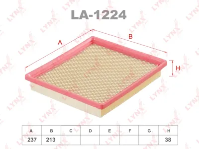 LYNX LA1224 Воздушный фильтр