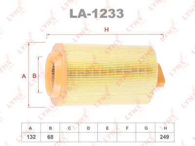 LYNX LA1233 Воздушный фильтр